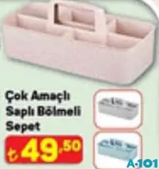 ÇOK AMAÇLI SAPLI BÖLMELİ SEPET ÇOK AMAÇLI SAPLI BÖLMELİ SEPET